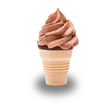 Product benefits of soft serve ice cream mix