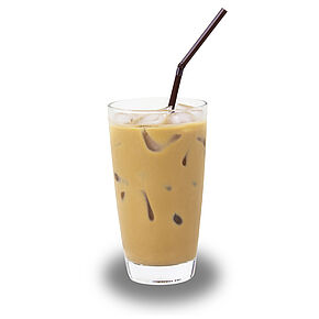 Eiscappuccino und Slusheis Mix
